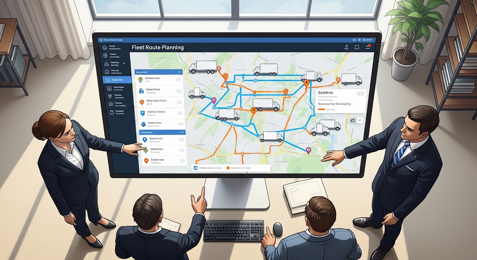 Fleet Route Planning